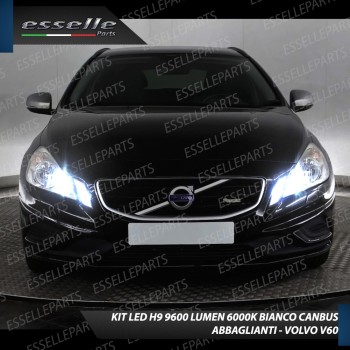 Conversione Fari Full LED 6000k canbus VOLVO V60  Luce Bianca No Error
