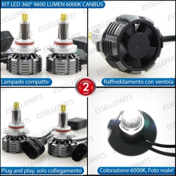 Lampade Led Anabbaglianti e Abbaglianti HIR2 9012 per TOYOTA Auris