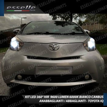 Conversione Fari Full LED 6000k canbus TOYOTA IQ Luce Bianca No Error