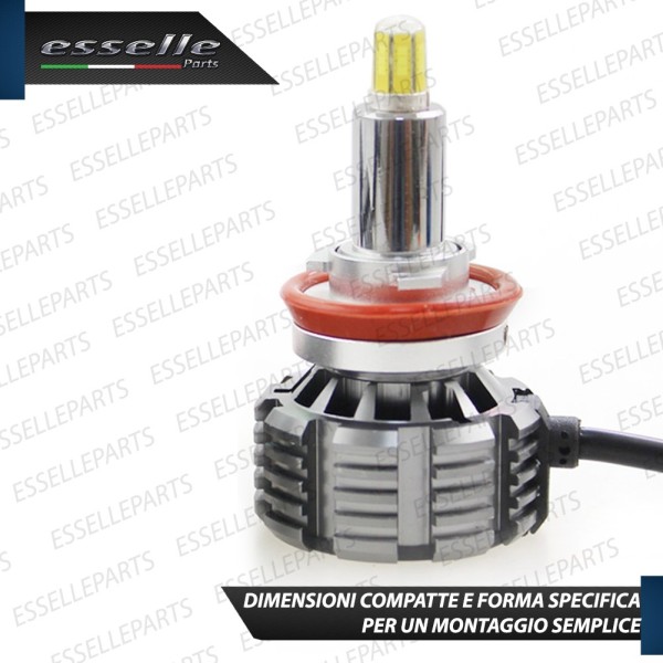 Kit Full Led 6000k canbus lampade per H11 FIAT 124 SPIDER