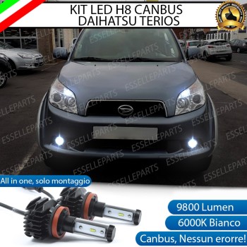 Kit Full LED H8 coppia lampade FENDINEBBIA DAIHATSU TERIOS II