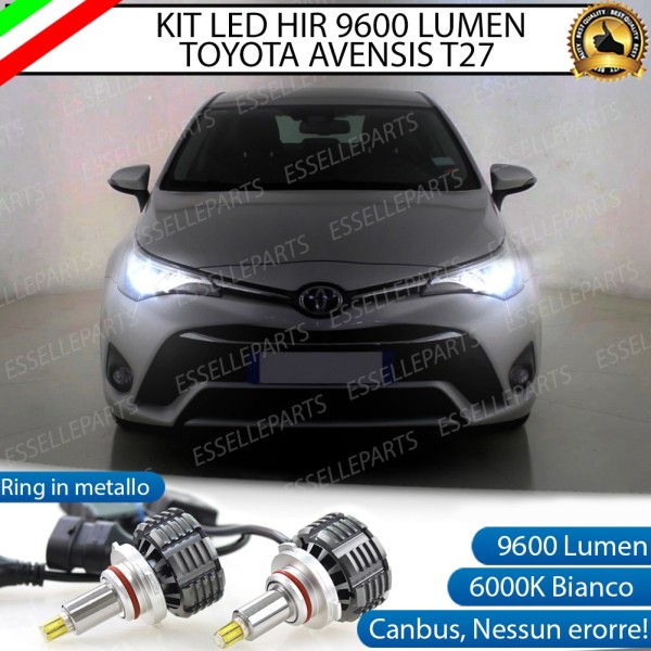 Kit Full LED Hir2 coppia lampade anabbaglianti abbaglianti TOYOTA AVENSIS T27 RESTYLING DAL 05/2015