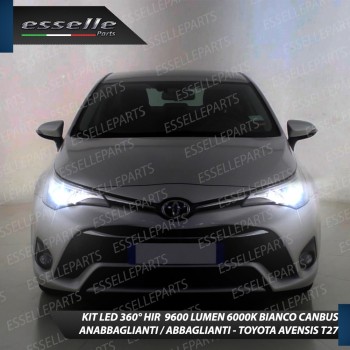 Kit Full Led 6000k canbus lampade per Hir2 TOYOTA AVENSIS T27