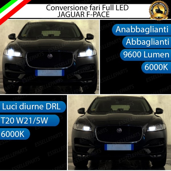 Conversione Fari Full LED 9600LM + 1300LM