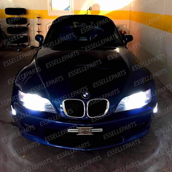 Conversione Fari Full LED 6000k canbus BMW Z3 E36 Luce Bianca No Error