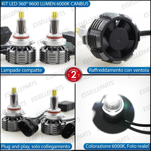 Kit Full Led 6000k canbus lampade per Hir HYUNDAI I40 DAL 2014 IN POI