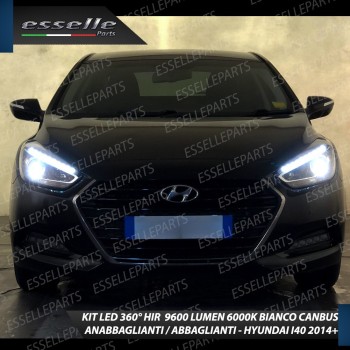 Kit Full Led 6000k canbus lampade per Hir HYUNDAI I40 DAL 2014 IN POI