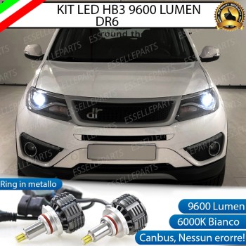Kit Full LED coppia HB3 9600 LUMEN Anabbaglianti + Abbaglianti DR 6