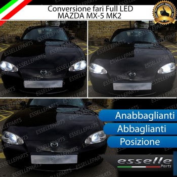 Conversione Fari Full LED 9600LM + 6400LM + 330LM