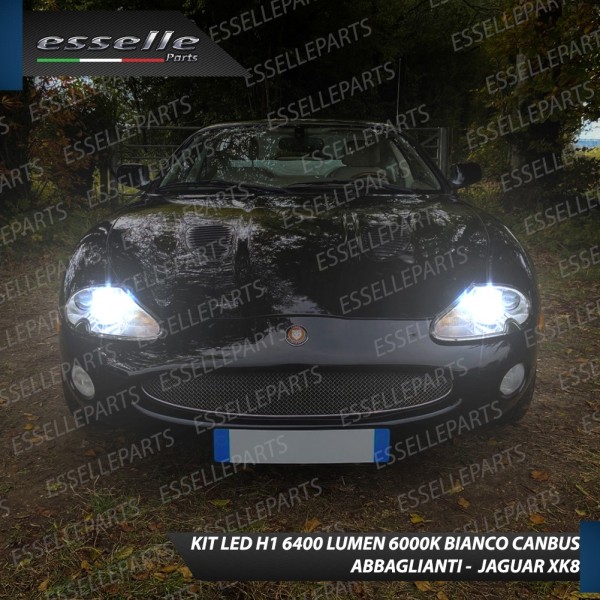 Kit Full LED H1 Abbaglianti 6400 LUMEN JAGUAR XK8