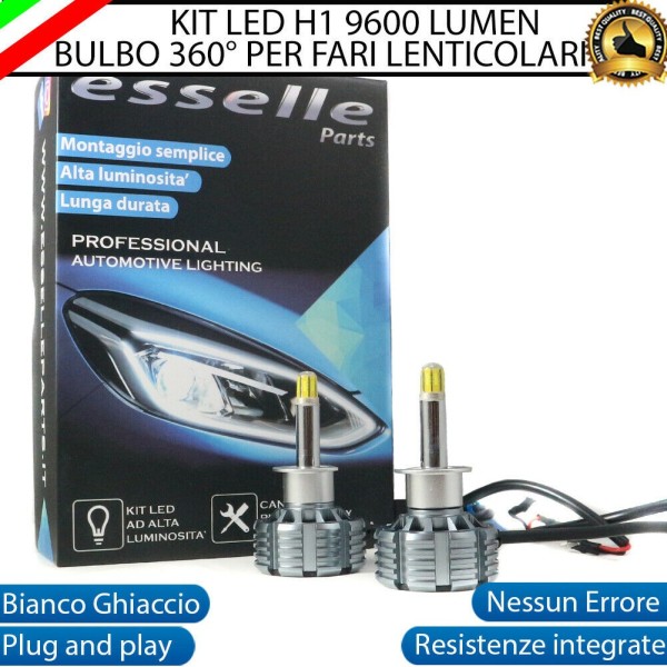 Kit Full LED coppia H1 9600 LUMEN Anabbaglianti FIAT BRAVO II