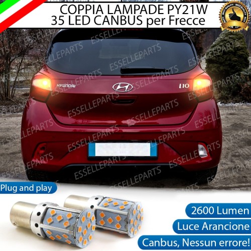 Coppia Frecce Posteriori PY21W 35 LED Canbus HYUNDAI I10 III