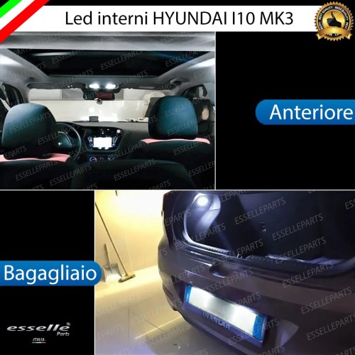 Kit LED Interni Per Hyundai I10 MK3 6000K Bianco Canbus