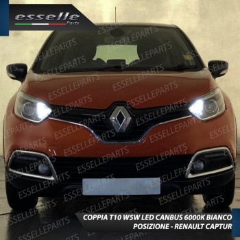 Conversione Fari Full LED 9600LM + 10000LM + 330LM Renault Captur Restyling