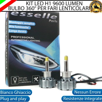 KIT FULL LED ABBAGLIANTI LANCIA MUSA (LENTICOLARE) LED H1 NO ERROR