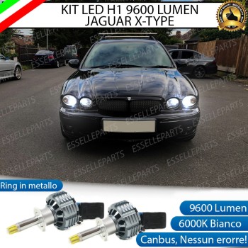 Kit Full LED coppia H1 9600 LUMEN Anabbaglianti JAGUAR X-TYPE Kit Full LED coppia H1 9600 LUMEN Anabbaglianti JAGUAR X-TYPE