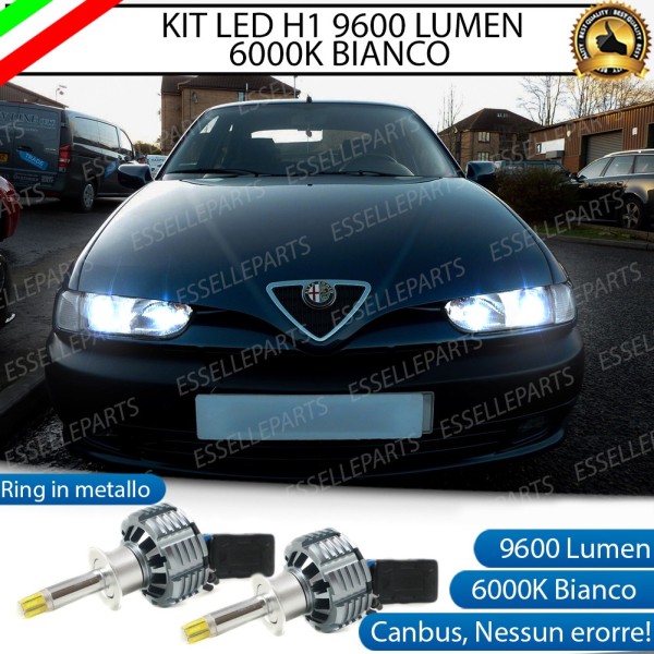 Kit Full LED coppia H1 9600 LUMEN Anabbaglianti ALFA ROMEO 146