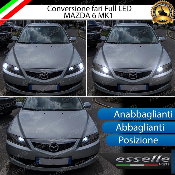Conversione Fari Full LED 9600LM + 6400LM + 330LM
