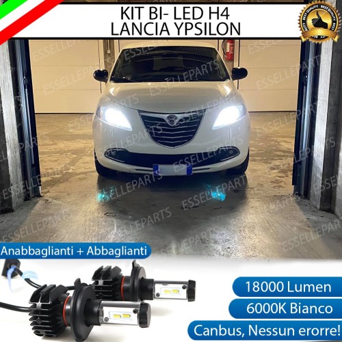Kit Full LED H4  per Lancia Ypsilon 846 Pre-Restyling 18000 Lumen 6000K bianco