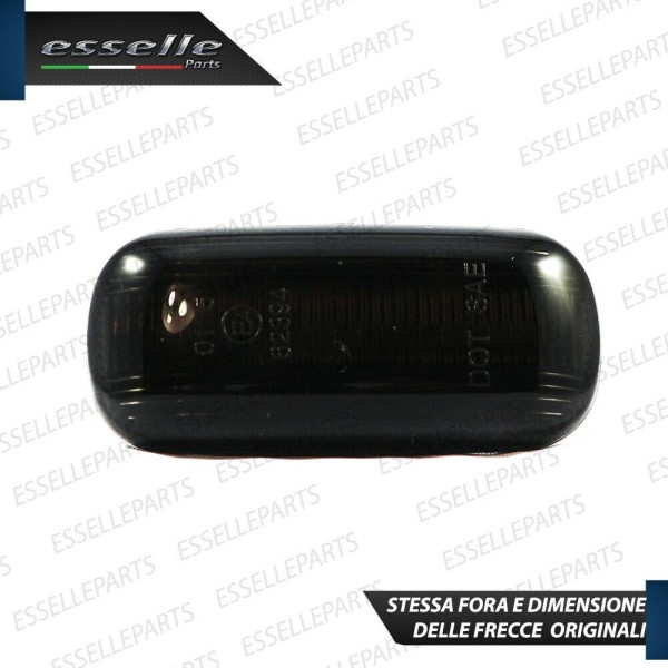 PLACCHETTE LATERALI NERE A 30 LED PER FRECCE SPECIFICHE PER AUDI A6 C5