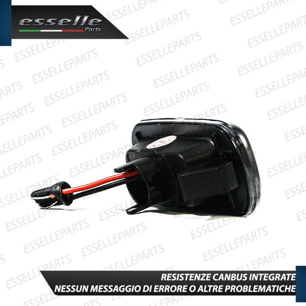 PLACCHETTE LATERALI NERE A 30 LED PER FRECCE SPECIFICHE PER AUDI A6 C6