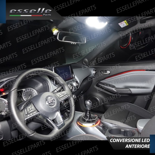 Kit LED Interni + LED Targa Per Nissan Juke MK2 6000K Canbus