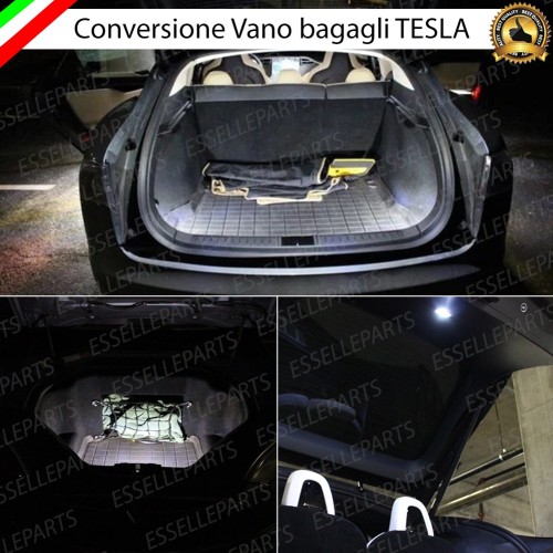 Placchette LED Vano Bagagli per Tesla Model S