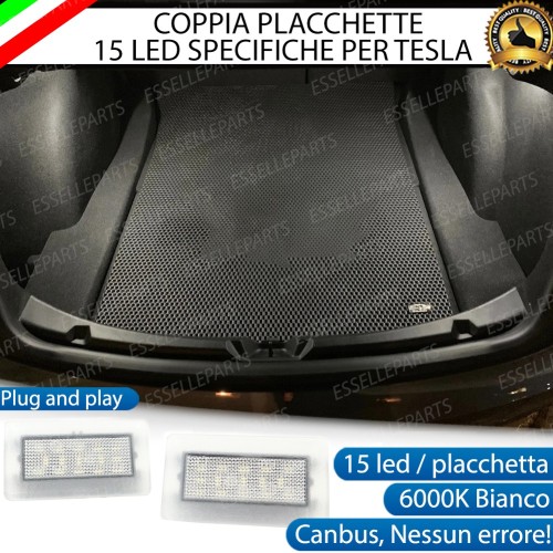Placchette LED Vano Bagagli per Tesla Model 3