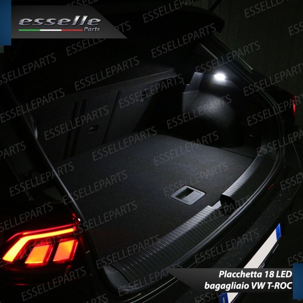 Kit LED Interni Vano Bagagli + Portaggetti 6000K Bianco Canbus VW Golf MK7 RESTYLING
