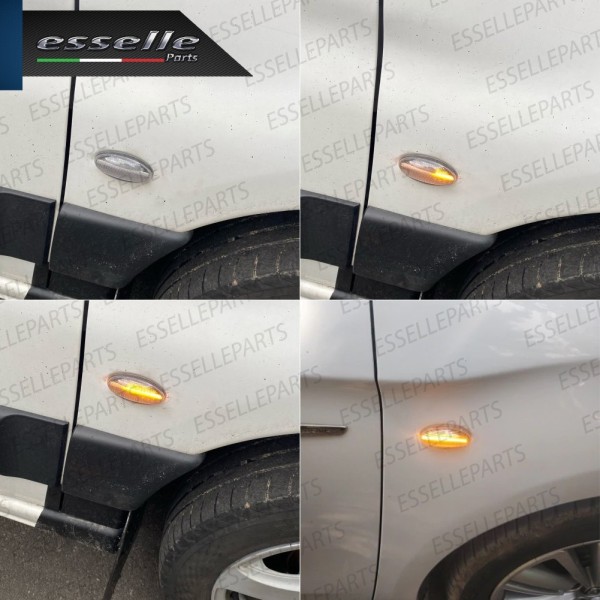 Placchette Dinamiche Laterali a led per frecce specifiche RENAULT KOLEOS I