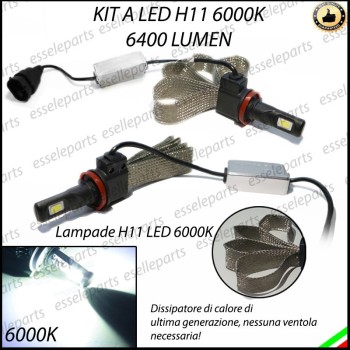 Conversione Fari Full LED Nissan Qashqai J11 Restyling 6000K