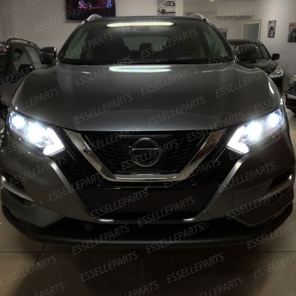 Conversione Fari Full LED Nissan Qashqai J11 Restyling 6000K