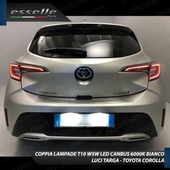 Kit LED Interni + Targa Per Toyota Corolla E210 6000K Canbus