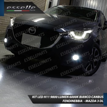 Kit Full LED H11 coppia lampade FENDINEBBIA MAZDA 2 III