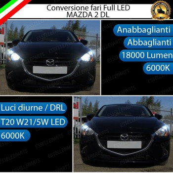 Conversione Fari Full LED MAZDA 2 III