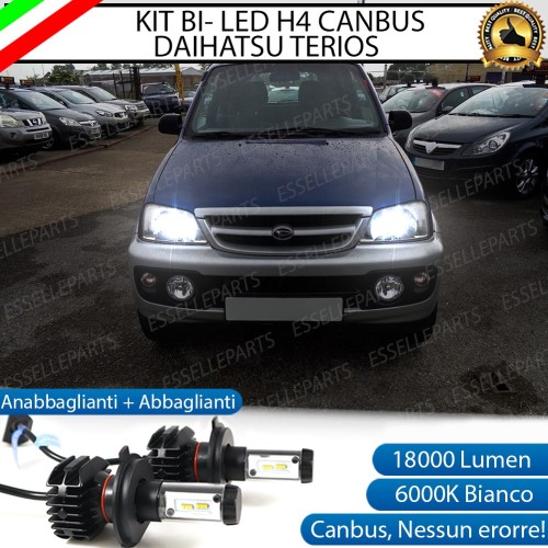 Kit Full LED H4 18000 LUMEN Anabbaglianti + Abbaglianti per DAIHATSU TERIOS I