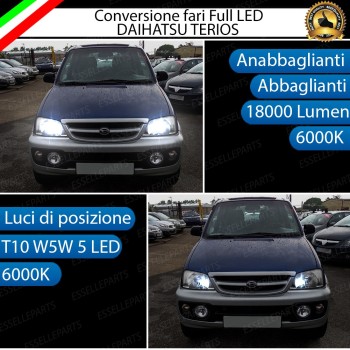 Conversione Fari Full LED DAIHATSU TERIOS I