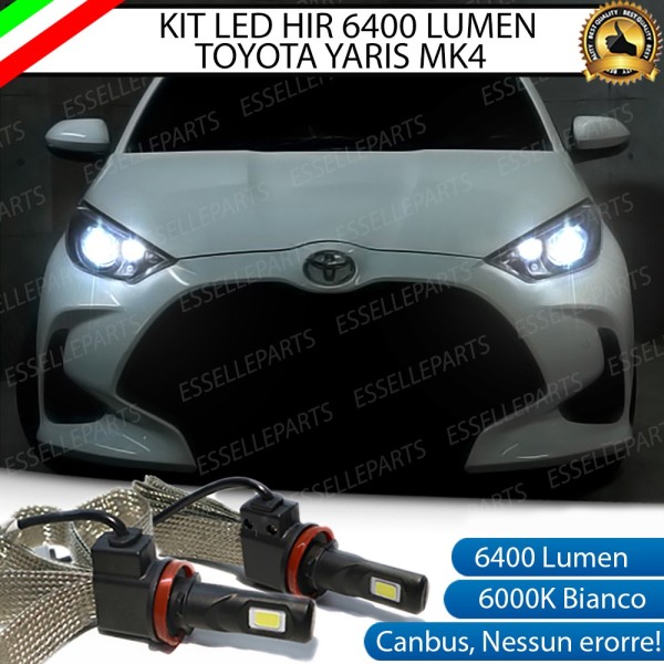 Kit Full LED HIR2 6400 LUMEN Anabbaglianti + Abbaglianti TOYOTA YARIS IV