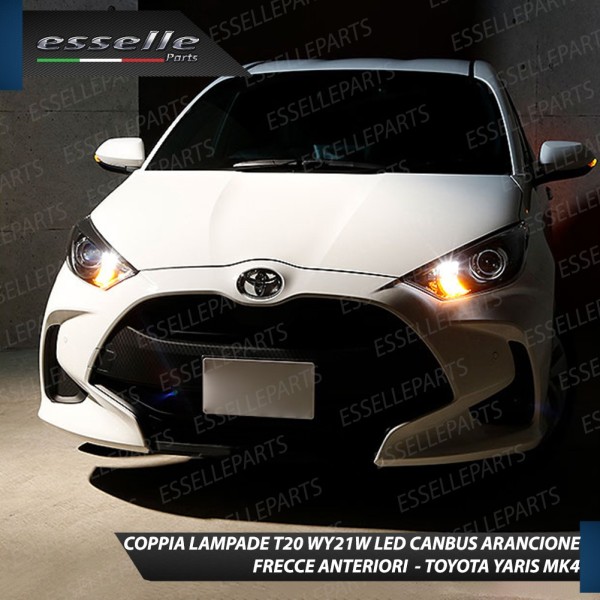 Coppia Frecce Anteriori T20 W21W 35 LED Canbus TOYOTA YARIS IV