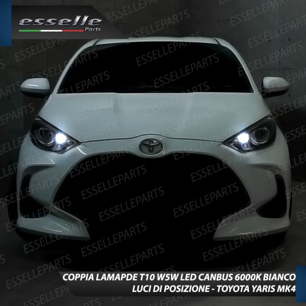 Conversione Fari Full LED Per Toyota Yaris 4 6000K Bianco