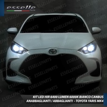 Conversione Fari Full LED Per Toyota Yaris 4 6000K Bianco