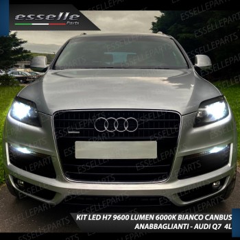 Conversione Fari Full LED 6000K bianco Audi Q7 Fino al 2009