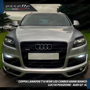 Conversione Fari Full LED 6000K bianco Audi Q7 Fino al 2009