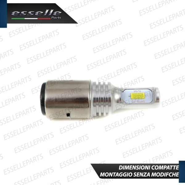 Lampada BA20D 1000 LUMEN per Derbi Senda DRD 2008-2011 Evo SM