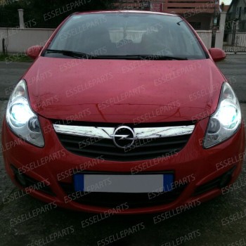 Conversione Fari Full LED 6000K bianco Opel Corsa D Conversione Fari Full LED 6000K bianco Opel Corsa D