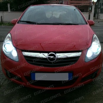 Conversione Fari Full LED 6000K bianco Opel Corsa D Conversione Fari Full LED 6000K bianco Opel Corsa D