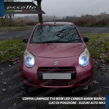 Luci posizione T10 W5W 5 LED Canbus Suzuki Alto VII
