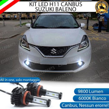 Kit Full LED H11 Fendinebbia 9800 LUMEN SUZUKI BALENO