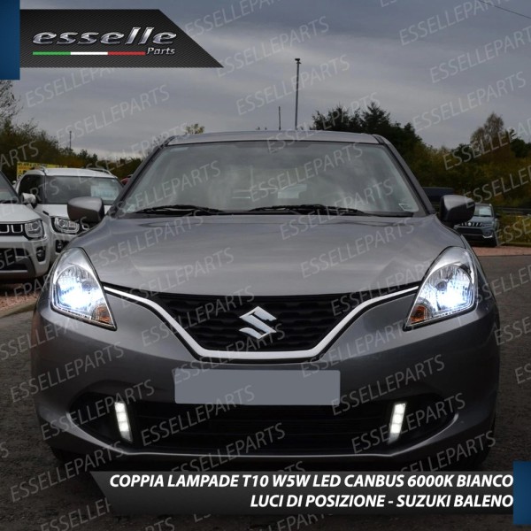 Lampade a LED H4 + T10 per SUZUKI BALENO Luce Bianca