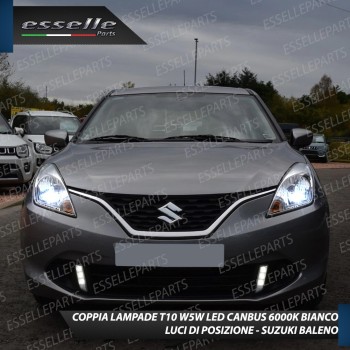 Lampade a LED H4 + T10 per SUZUKI BALENO Luce Bianca